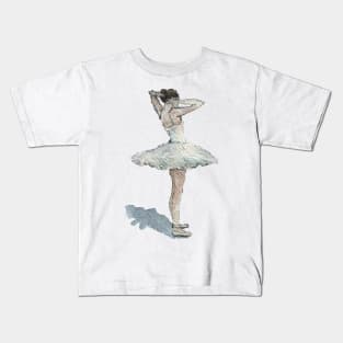 Ballerina in Swan lake Kids T-Shirt